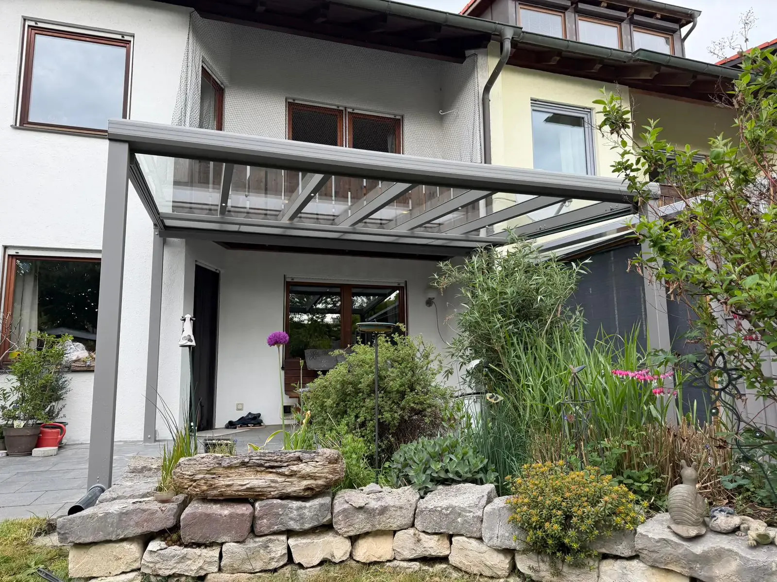 Freistehende Terrassenüberdachung aus Aluminium in Kaufering bei Landsberg am Lech